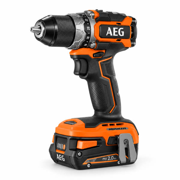 Дрель-шуруповерт аккумуляторная AEG 18В BS18SBL-202C